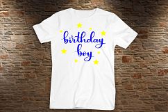 Birthday SVG Bundle / 4 birthday SVG files / Handlettered Product Image 7
