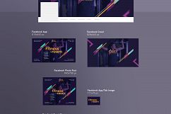 Fitness Workout Gym Training Design Templates Bundle Product Image 15