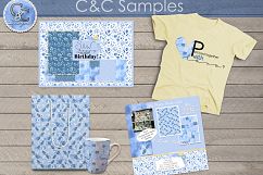 Quilt Patterns Digital Paper Pack Q-3P Product Image 4