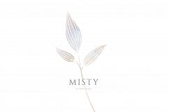 MISTY - Beautiful Dusty Floral Graphics Product Image 3