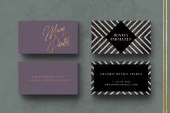 Elegant Gold Business Cards Bundle Product Image 5