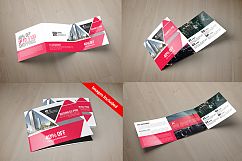 25 Square Trifold Business Brochures Bundle Product Image 14