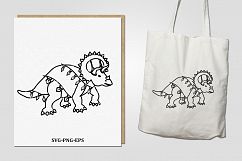 Dino Christmas SVG Product Image 3