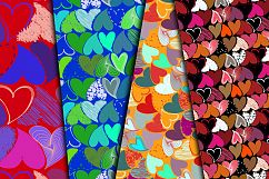 24 Valentine Seamless Patterns Product Image 2