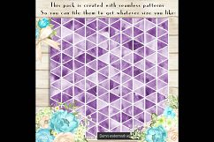 100 Seamless Watercolor Geometric Pattern Digital Papers Product Image 3
