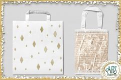 Champagne Ivory Gold Seamless Digital Papers,Border,Overlay Product Image 10
