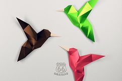 Papercraft Birds, Papercraft 3D, Origami Birds, Home Decor Product Image 4
