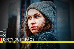 Dirty Dust Face Photoshop Actions Product Image 7
