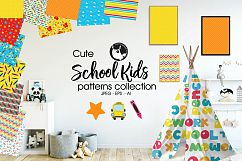 SCHOOL-KIDS, digital papers Product Image 1