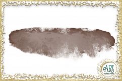 Brush Strokes in Blue and Rose Gold - Digital Clipart 21 of beautiful PNG files Product Image 16