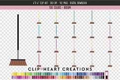 Broom Clip Art - 100 Clip Art Graphics Product Image 1