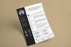 Elegant Minimalistic Resume Template With MS Word Product Image 5