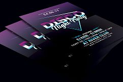 Disco Night Party Flyer Product Image 4