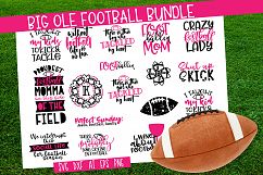 Football Bundle - 18 Great Football SVG Designs! Product Image 1