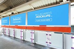 Subway Billboards Mockups Vol.6 Product Image 11