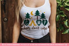Camping | BUNDLE - 11 Designs | SVG, DXF, EPS, PNG Cut Files Product Image 5