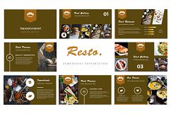 Resto Powerpoint Template Product Image 1