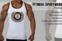 Black man Fitness Mockup Product Image 4