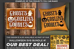 Halloween Svg files - Ghosts Goblins Goodies Svg File - 4021 Product Image 3