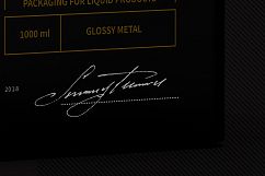 Metallic Glossy Tea Jar Mock-up Product Image 5