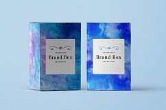 30 Winter Watercolor Backgrounds Product Image 7