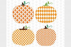 Big Halloween Bundle - 12 Decorative Pumpkin SVG EPS DXF PNG Product Image 3