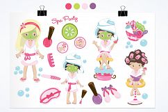 Spa Girls graphics and illustrations Product Image 2
