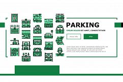 Underground Parking Landing Header Vector Product Image 1