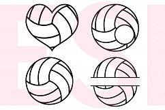 Volleyball Designs and Monograms Set Product Image 1