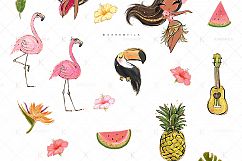 Tropical Clipart Product Image 2
