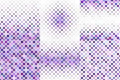 24 Purple Dot Patterns AI, EPS, JPG 5000x5000 Product Image 5