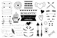 Hand drawn Romantic design kit Product Image 8