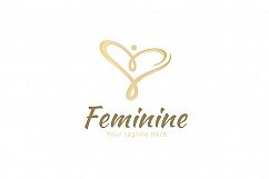 Feminine - Women Figure Stock Logo Design Product Image 1