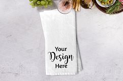 Kitchen Towel Flour Sack Mockup Product Image 1