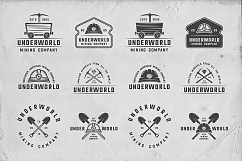 36 Vintage Mining Emblems part 1 Product Image 4