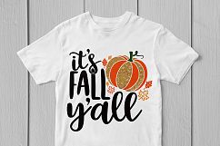It&#039;s Fall Y&#039;all - Halloween SVG EPS DXF PNG Cutting Files Product Image 3