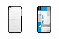 HTC Desire 816 2d IMD Colored Mobile Case Design Mockup 2014 Product Image 1