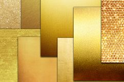 Gold Foil Digital Paper Product Image 2