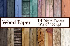 Wood Digital Paper Product Image 1