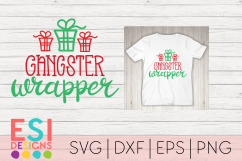 Christmas SVG|Gangster Wrapper|SVG DXF EPS PNG Product Image 1