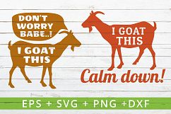 I GOAT THIS farm theme SVG Product Image 1