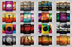 60 Glorious God Church Flyer Bundle Product Image 3