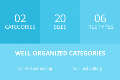100 Photo &amp; Text Editing Filled Low Poly Icons Product Image 3