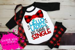 Hello Ladies my name is Single SVG Product Image 1