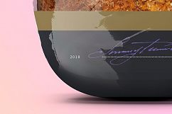 Black Glossy Plastic Bag with Clip for Bread Product Image 5