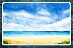 Seascapes 2. Watercolor set. Product Image 9