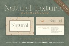 Natural Texture - Business Card Product Image 1