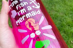 of course I drink like a fish Im a mermaid Product Image 2