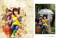 Mixed Art 2 Photoshop Action Product Image 10