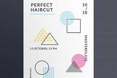 Hair Salon Barbershop Design Templates Bundle Product Image 9